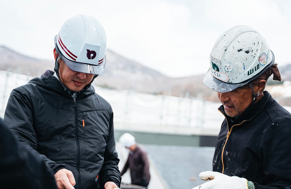 私たちは山形の現場を知り尽くした、仕上げ工事のプロフェッショナルです