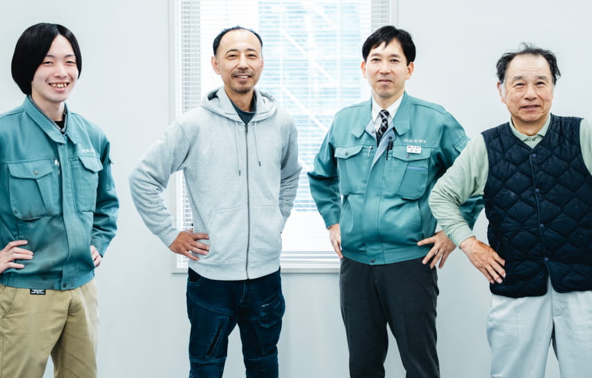 現場を止めない、安定した施工体制